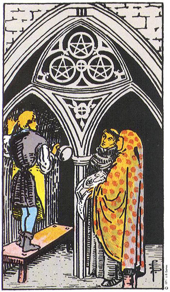 O que significa a carta (3 De Ouros) no Tarot