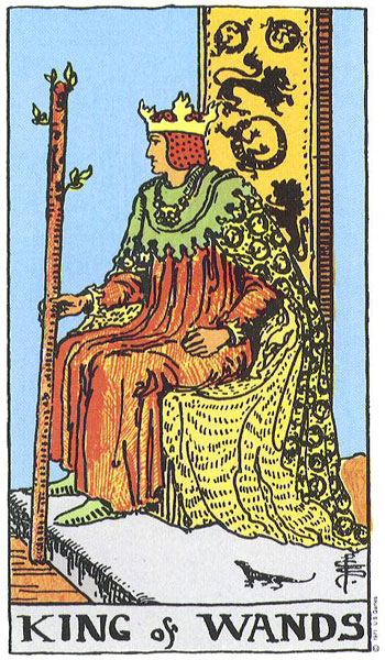 O que significa a carta (Rei De Paus) no Tarot