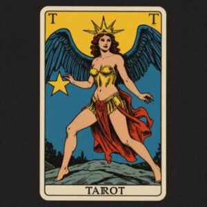 Combinação das cartas A Força e A Estrela como conselho do dia