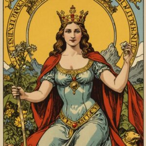 Combinação das cartas A Força e A Imperatriz na saúde