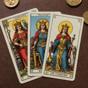 Combinação das cartas A Força e A Justiça em momentos de transição