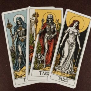 Combinação das cartas A Força e A Morte sobre o futuro
