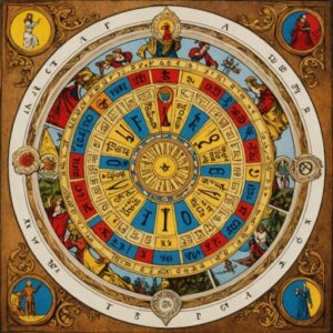 Combinação das cartas A Força e A Roda da Fortuna como conselho do dia