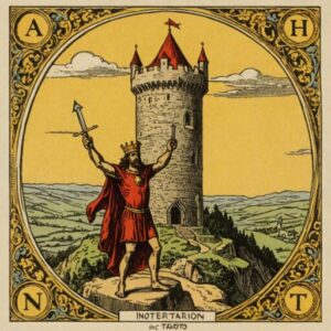 Combinação das cartas A Força e A Torre na saúde