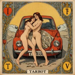 Combinação das cartas A Força e O Carro no amor