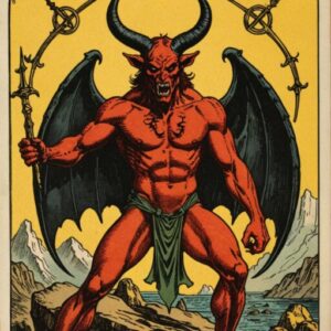 Combinação das cartas A Força e O Diabo como conselho do dia