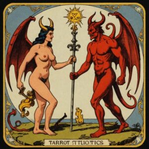Combinação das cartas A Força e O Diabo em relacionamentos