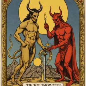 Combinação das cartas A Força e O Diabo sobre decisões difíceis