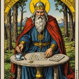Combinação das cartas A Força e O Eremita como conselho do dia