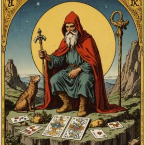 Combinação das cartas A Força e O Eremita no trabalho