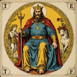 Combinação das cartas A Força e O Imperador na saúde