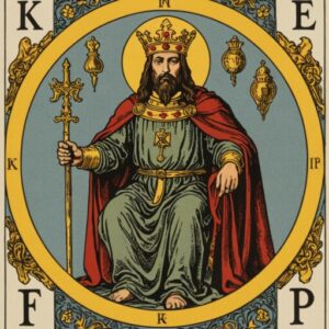 Combinação das cartas A Força e O Imperador na vida espiritual