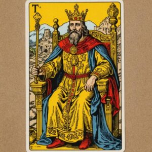 Combinação das cartas A Força e O Imperador na vida financeira