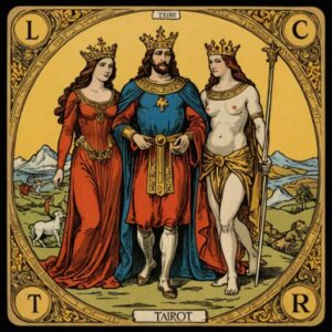 Combinação das cartas A Força e O Imperador no amor