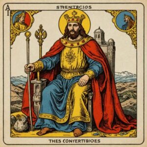 Combinação das cartas A Força e O Imperador sobre decisões difíceis