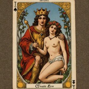 Combinação das cartas A Força e O Louco no amor