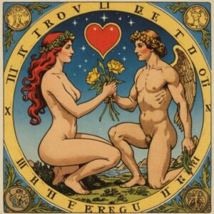 Combinação das cartas A Força e O Mundo no amor