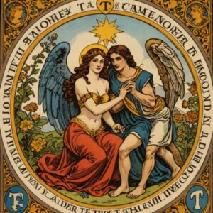 Combinação das cartas A Força e Os Enamorados no amor