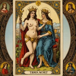 Combinação das cartas A Força e Os Enamorados no trabalho