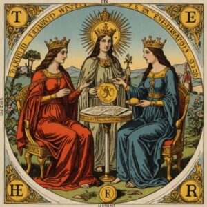 Combinação das cartas A Imperatriz e O Hierofante na saúde