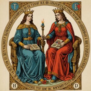 Combinação das cartas A Imperatriz e O Hierofante no trabalho