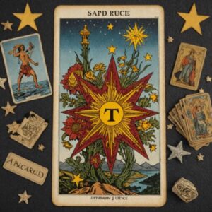 Combinação das cartas A Justiça e A Estrela na vida espiritual