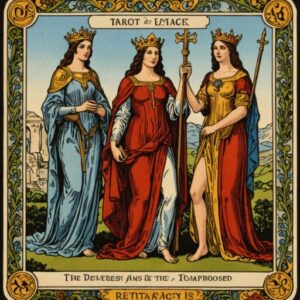 Combinação das cartas A Justiça e A Imperatriz em relacionamentos