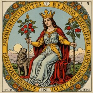 Combinação das cartas A Justiça e A Imperatriz na saúde