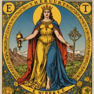 Combinação das cartas A Justiça e A Imperatriz sobre o futuro