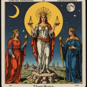 Combinação das cartas A Justiça e A Lua na vida financeira