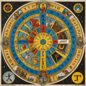 Combinação das cartas A Justiça e A Roda da Fortuna em momentos de transição