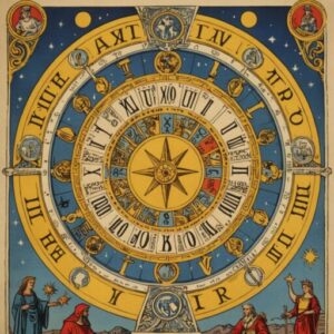 Combinação das cartas A Justiça e A Roda da Fortuna sobre o futuro