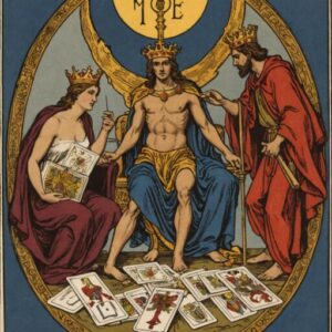 Combinação das cartas A Justiça e O Louco sobre decisões difíceis