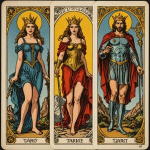 Combinação das cartas A Justiça e O Louco sobre o futuro