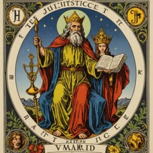 Combinação das cartas A Justiça e O Mago na saúde