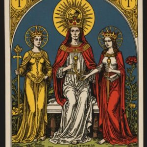 Combinação das cartas A Morte e A Imperatriz em momentos de transição
