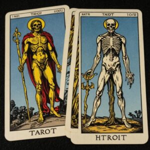 Combinação das cartas A Morte e O Hierofante em relacionamentos
