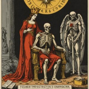 Combinação das cartas A Morte e O Imperador no trabalho