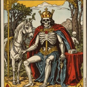 Combinação das cartas A Morte e O Imperador sobre decisões difíceis