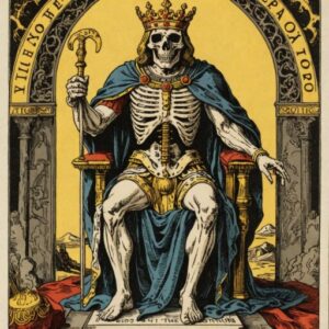 Combinação das cartas A Morte e O Imperador sobre o futuro