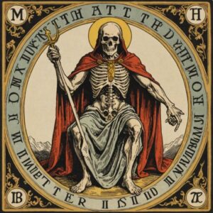 Combinação das cartas A Morte e O Louco em momentos de transição