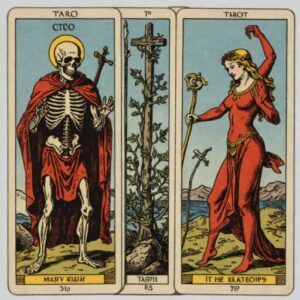 Combinação das cartas A Morte e O Louco em relacionamentos