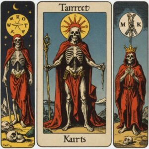Combinação das cartas A Morte e O Louco no trabalho
