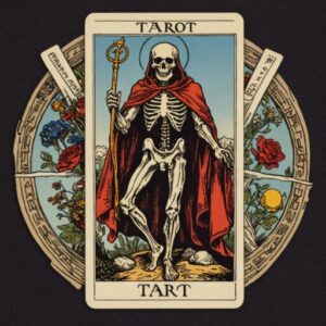 Combinação das cartas A Morte e O Louco sobre o futuro