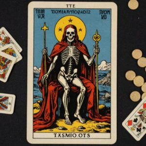 Combinação das cartas A Morte e Os Enamorados no trabalho