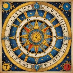 Combinação das cartas A Roda da Fortuna e A Estrela em momentos de transição