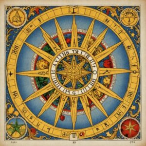 Combinação das cartas A Roda da Fortuna e A Estrela na saúde
