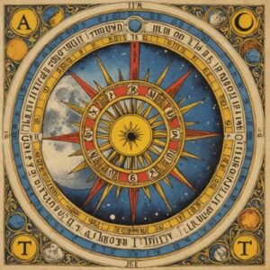 Combinação das cartas A Roda da Fortuna e A Lua como conselho do dia