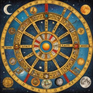 Combinação das cartas A Roda da Fortuna e A Lua em momentos de transição