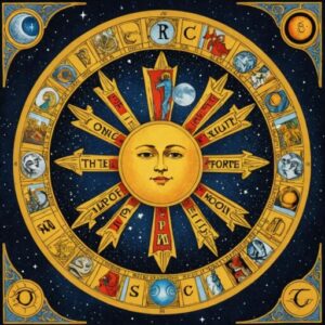 Combinação das cartas A Roda da Fortuna e A Lua no trabalho